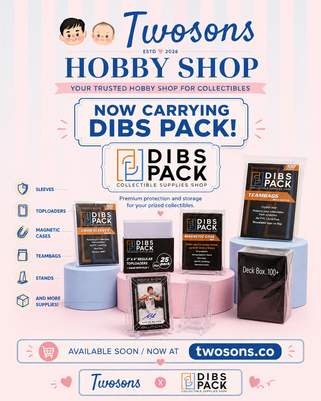 Twosons X DIBS PACK