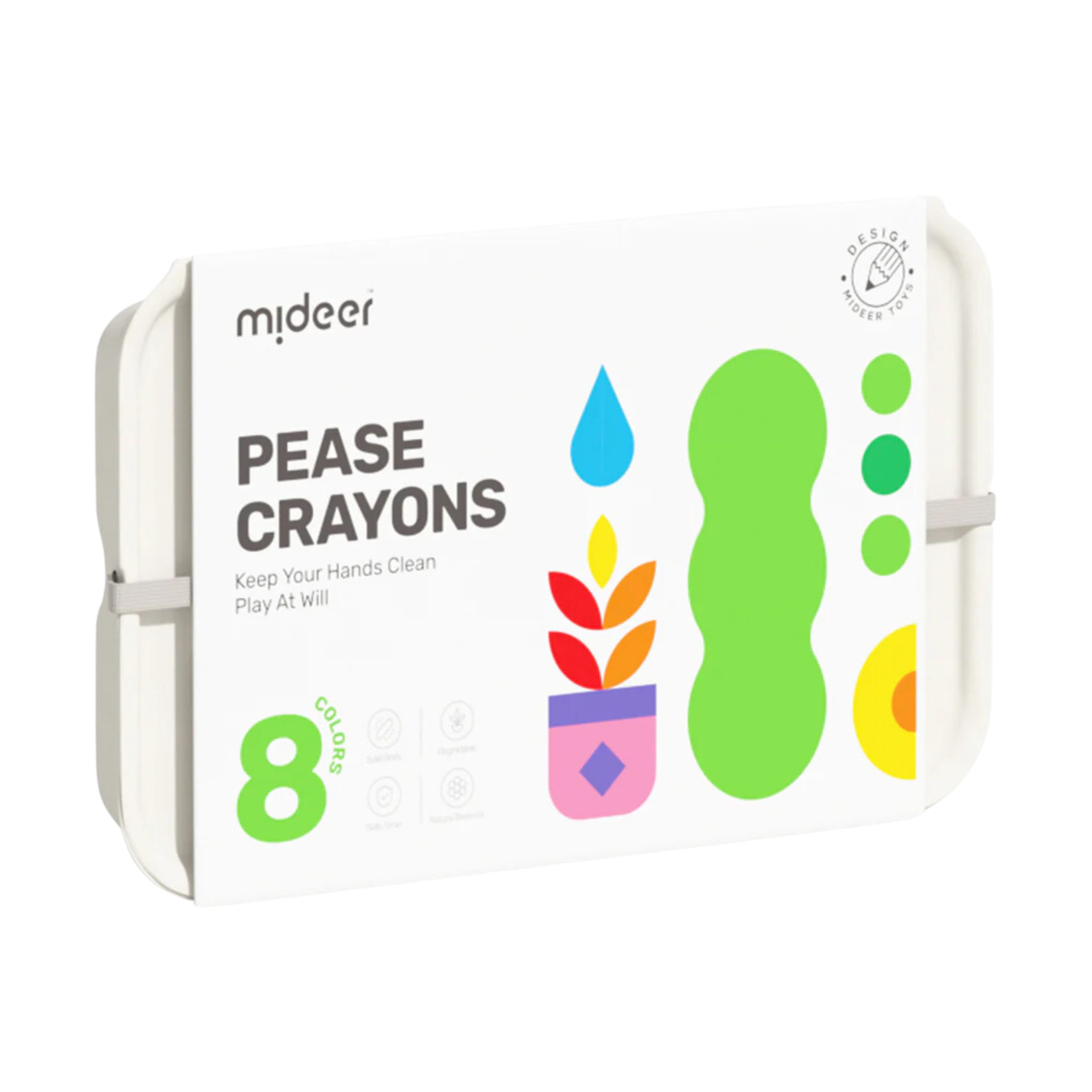 Pease Crayons - 8 colors