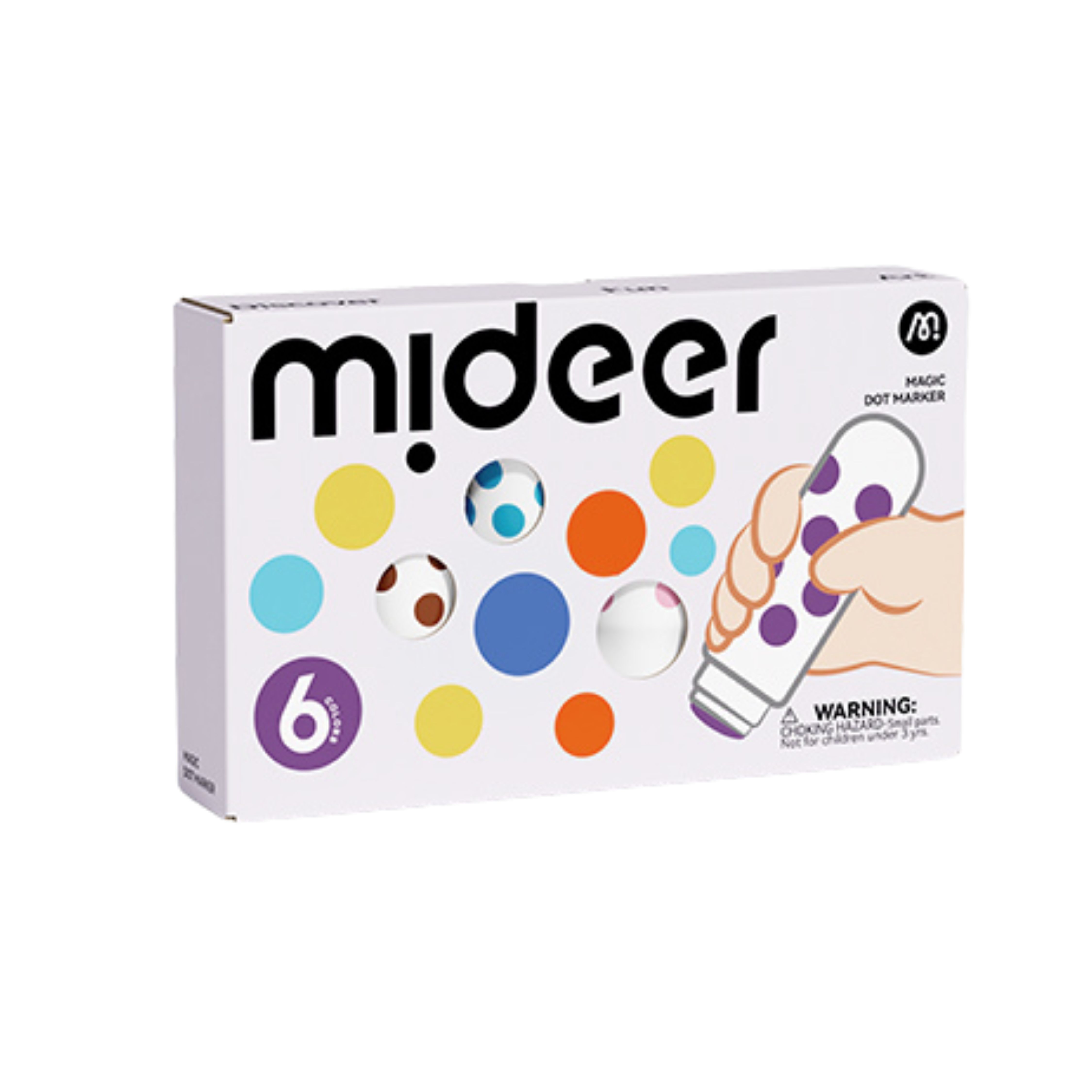 Magic Dot Marker - 6 colors