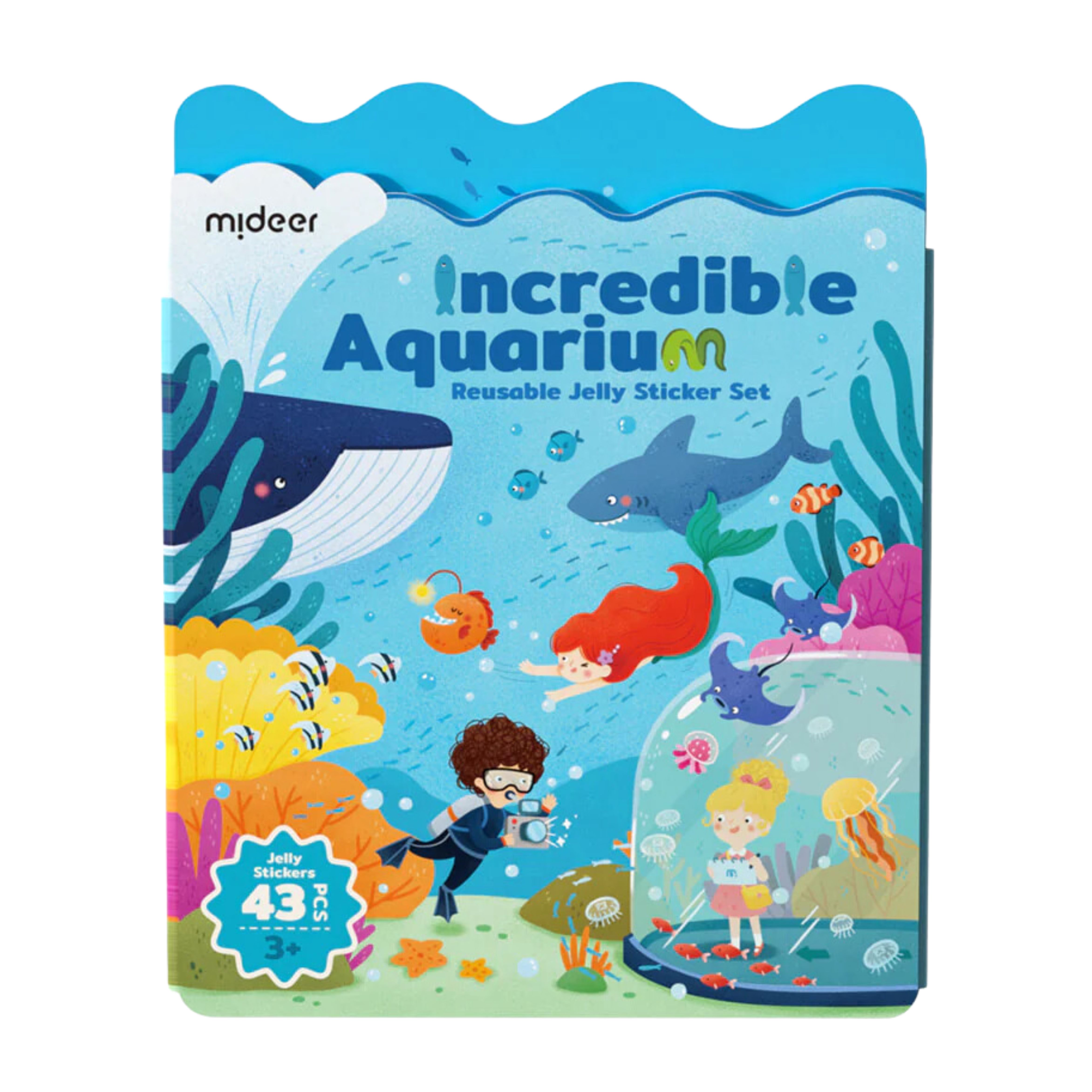 Reusable Sticker Jelly - Incredible Aquarium