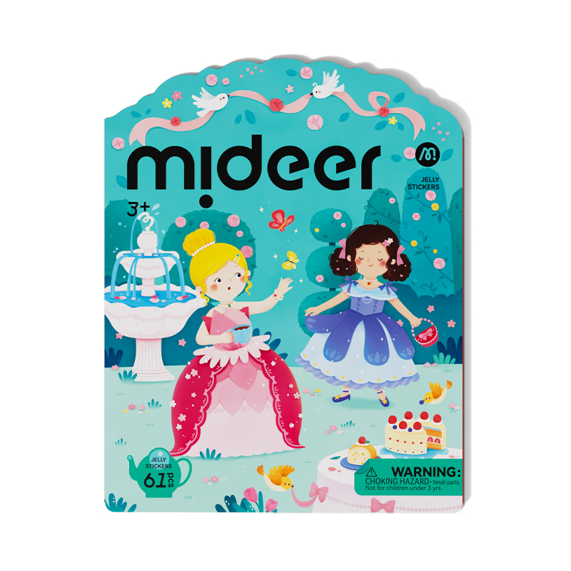 Reusable Jelly Sticker - Princess Dress Up