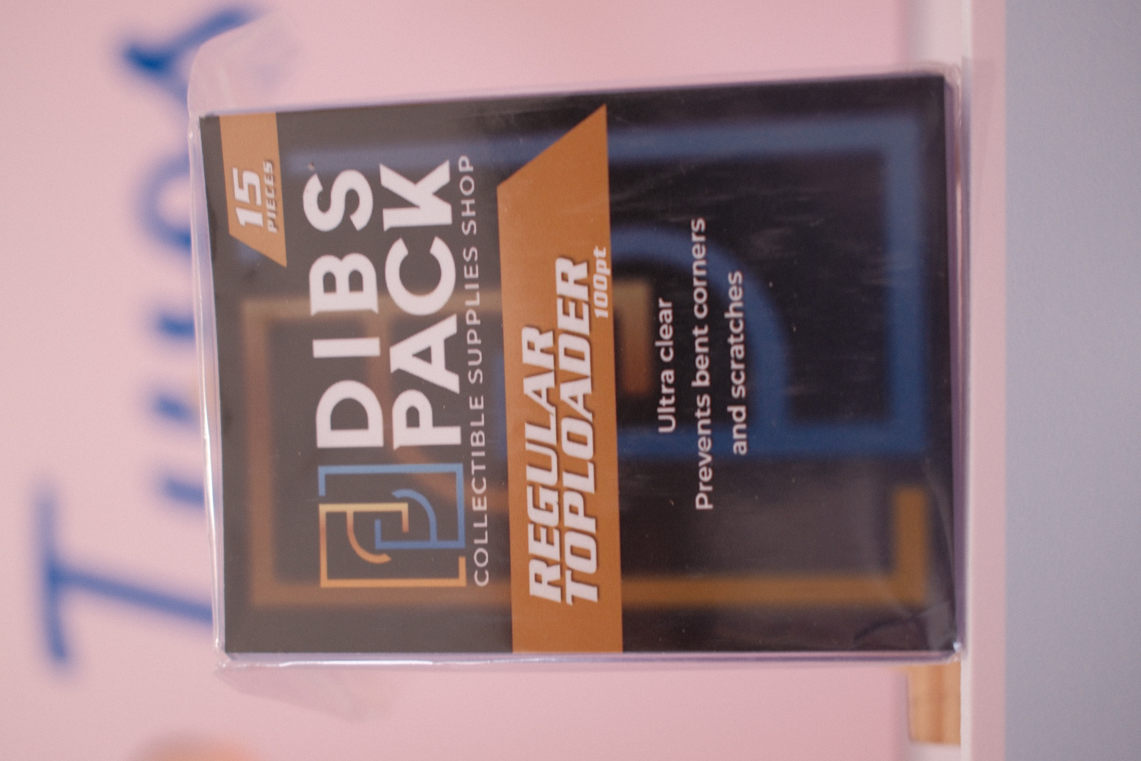 DIBS PACK 100pt TOPLOADER (15pcs)