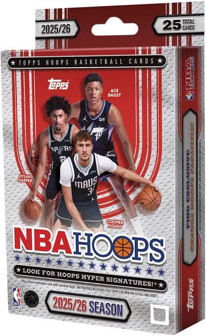 2025-26 Hoops Basketball - Hanger Box